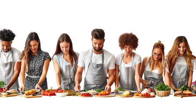 Szczęśliwi uczestnicy warsztatów kulinarnych